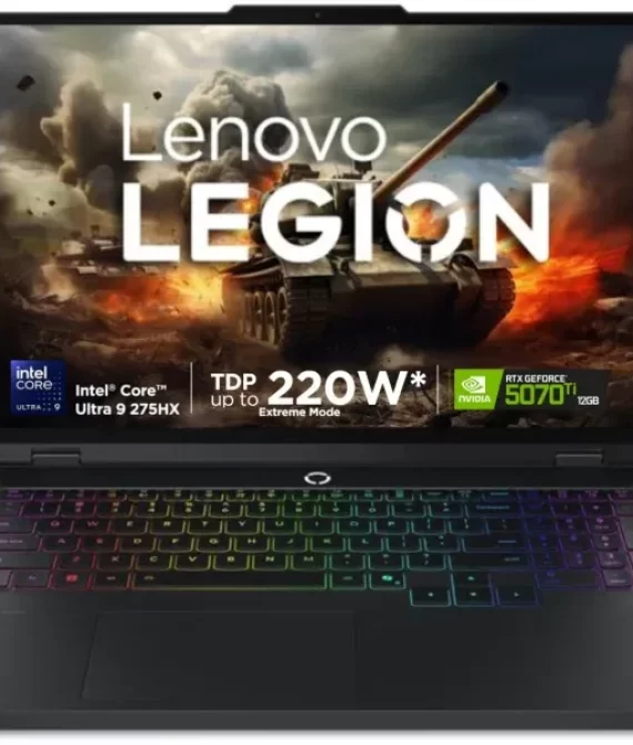 Lenovo Legion Pro 5 16IAX10 Gaming Laptop, Eclipse Black
