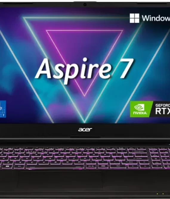 Acer Aspire 7 A715-79G Gaming Laptop, Flame Black
