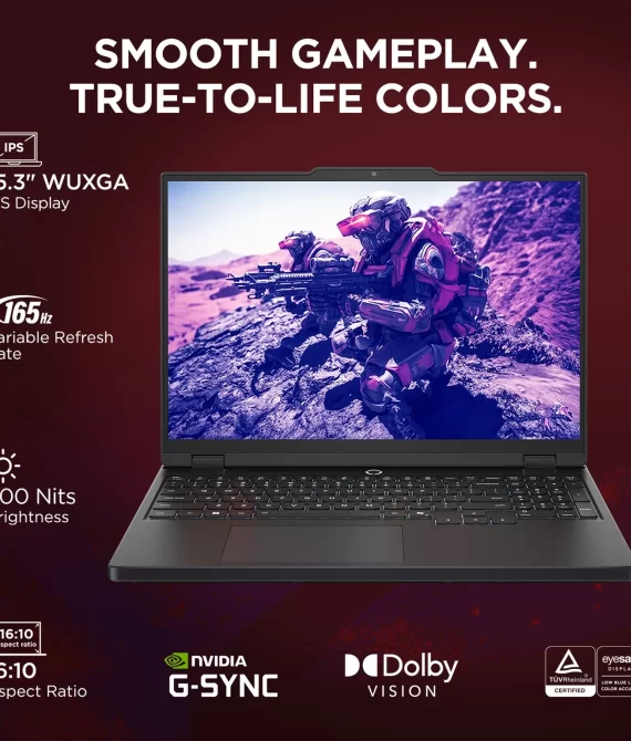 Lenovo Legion 5 15AHP10 (2025) Gaming Laptop, Eclipse Black